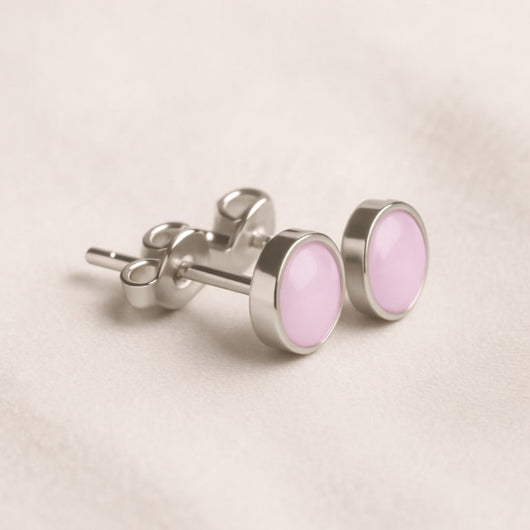 Signature Silver Stud Earrings