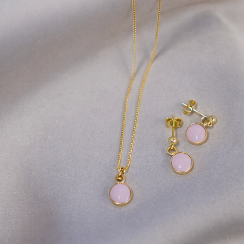 Luxe Gold Stud Drop Earrings