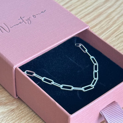 Signature Sterling Silver Paperclip Chain Necklace